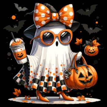 Ghost with pumpkin Diseño