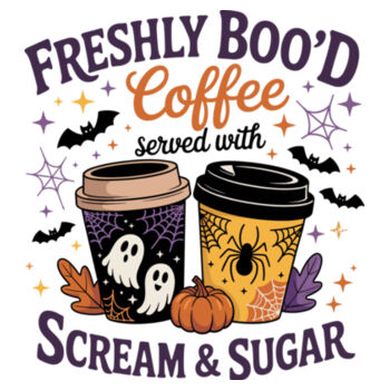 Scream and sugar coffee Diseño