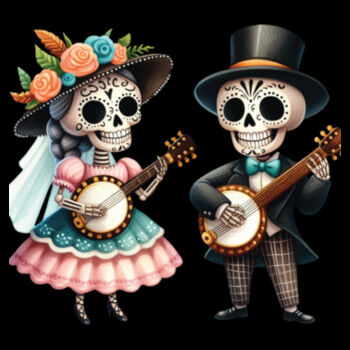 Parejita dia de muertos Diseño