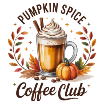 Pumpkin spice coffee club Diseño