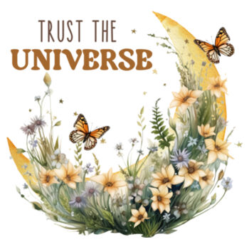 Trust the universe Diseño