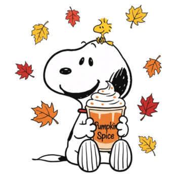 Snoopy pumpkin spice Diseño