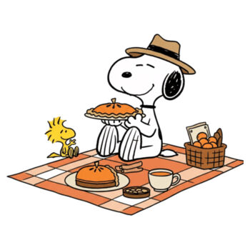 Snoopy de picnic Diseño