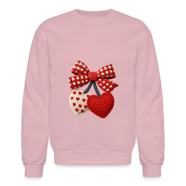 crochet bow and hearts Miniatura