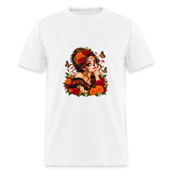 Catrina y mariposas monarca Miniatura