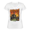 Playera Dama: Algodón Peinado Cuello V Miniatura