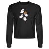 Crop Top Unisex Manga Larga Miniatura