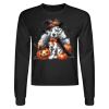 Crop Top Unisex Manga Larga Miniatura